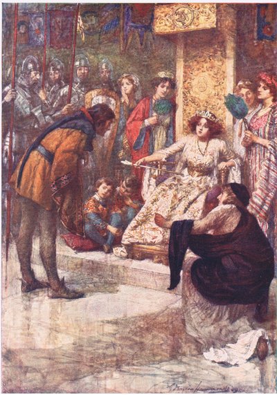 Georgos tvrdil, že dobrodružství, Stories from the Faerie Queen, vydal George Harrap and Company od Gertrude E. Demain (after) Hammond