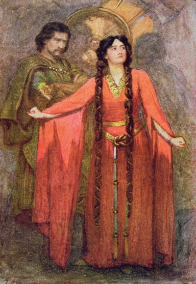 Ó, nikdy nebude slunce, až zítra uvidí, ilustrace z 