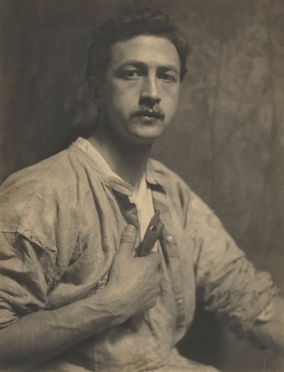 Chester Beach,c. 1910 (foto) od Gertrude Käsebier
