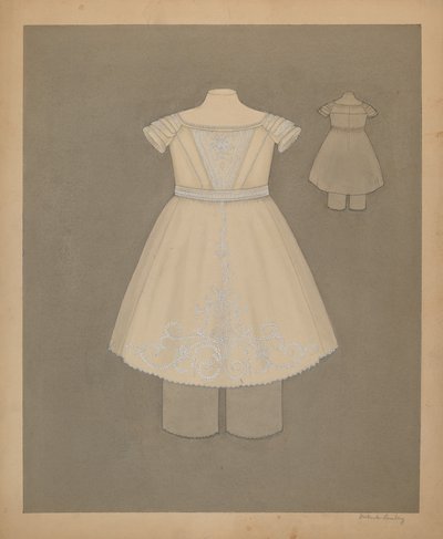 Dětské šaty, c. 1937. od Gertrude Lemberg