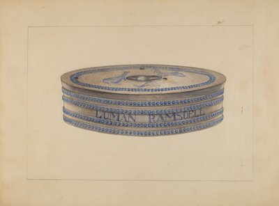 Inkwell, c. 1936. od Gertrude Lemberg