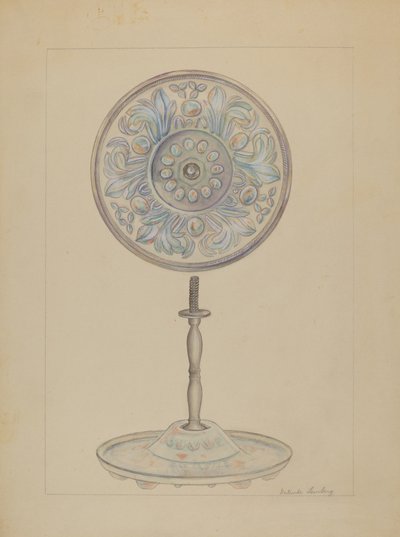 Podpora zrcadla, c. 1936. od Gertrude Lemberg