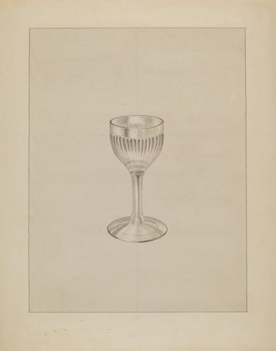 Sklenice na víno, c. 1936. od Gertrude Lemberg