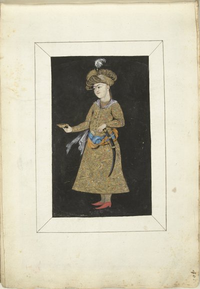 Perská miniatura od Gesina ter Borch (possibly)