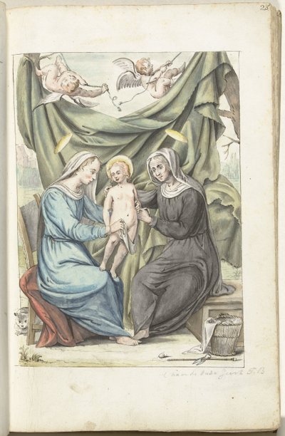 Madona s dítětem a svatá Anna od Gesina ter Borch