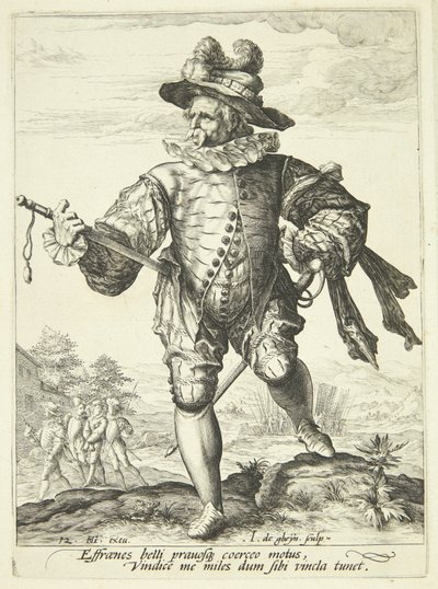 Vojenský policista od Gheyn, Jacques II de