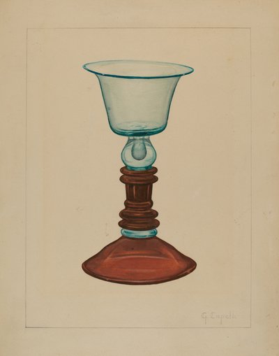 Pohár, c. 1936. od Giacinto Capelli