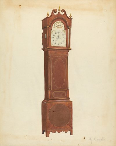 Dědeček Clock, c. 1935. od Giacinto Capelli