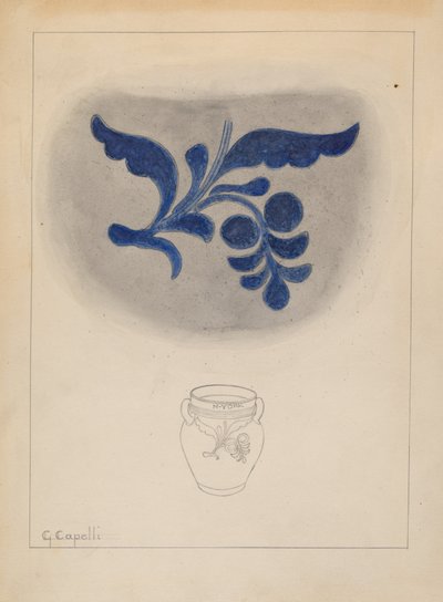 Jar, c. 1937. od Giacinto Capelli