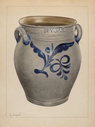 Jar, c. 1937. od Giacinto Capelli
