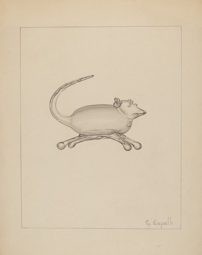 Myš, c. 1937. od Giacinto Capelli