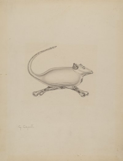 Myš, c. 1937. od Giacinto Capelli