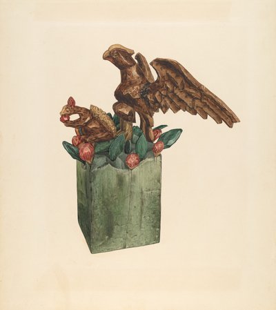 Veverka a orel, c. 1939. od Giacinto Capelli
