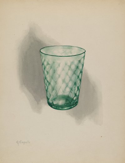 Tumbler, c. 1937. od Giacinto Capelli