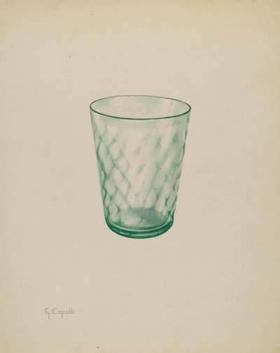 Tumbler, c. 1937. od Giacinto Capelli