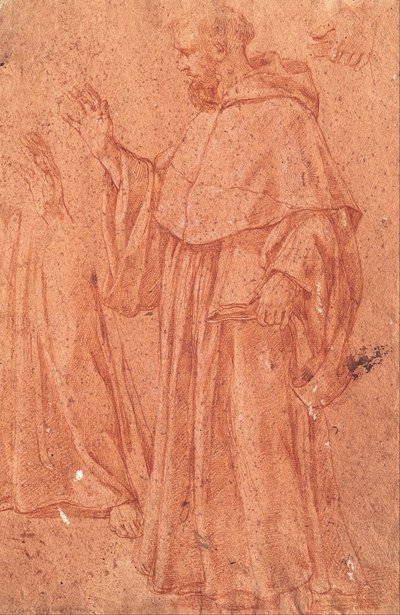 Studium svatého Augustina od Giacinto Gimignani