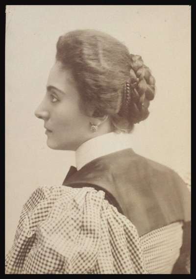 Portrét Gemmy Bellincioni 1864-1950 od Giacomo Brogi