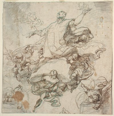 Oslava svatého Filippa Neriho od Giacomo Farelli