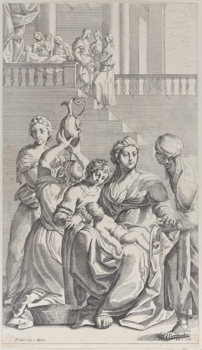 Narození svatého Benedikta, 1687-1717. od Giacomo Maria Giovannini