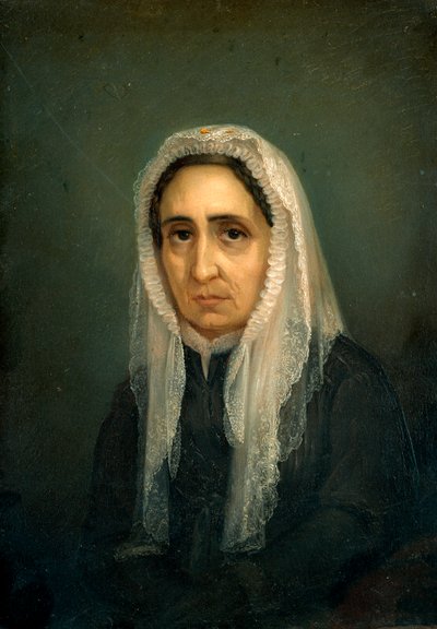 Portrét Marie Mazzini Malba Giacoma Ulisse Borzino (19. století) Genes, Museo del Risorgimento od Giacomo Ulisse Borzino