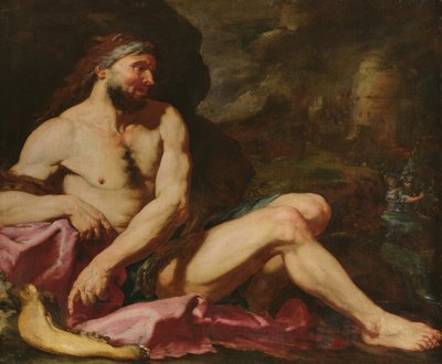 Samson vítězný od Giambattista Langetti