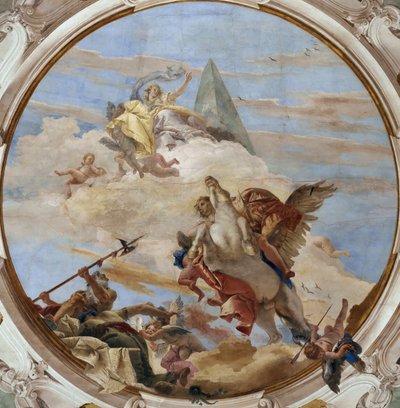 Bellerophon na Pegasu, cca 1746. od Giambattista Tiepolo
