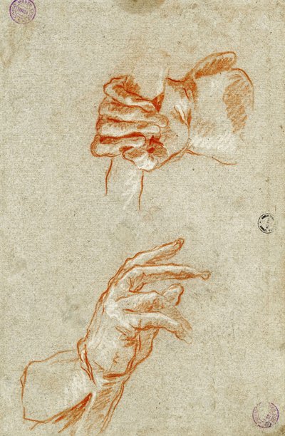 Studium rukou. od Giambattista Tiepolo