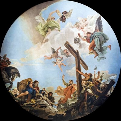 Objevení pravého kříže, c. 1745. od Giambattista Tiepolo