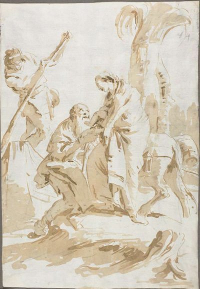 Útěk do Egypta od Giambattista Tiepolo