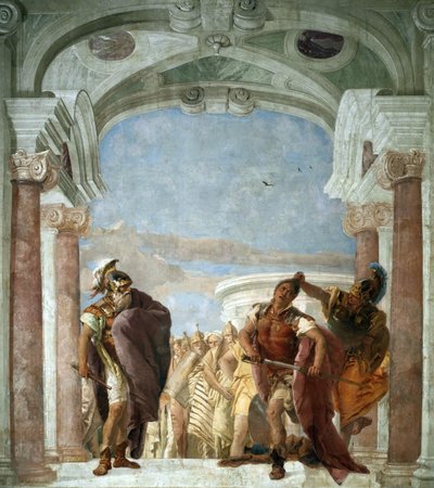 Achilleův hněv, 1757. od Giambattista Tiepolo