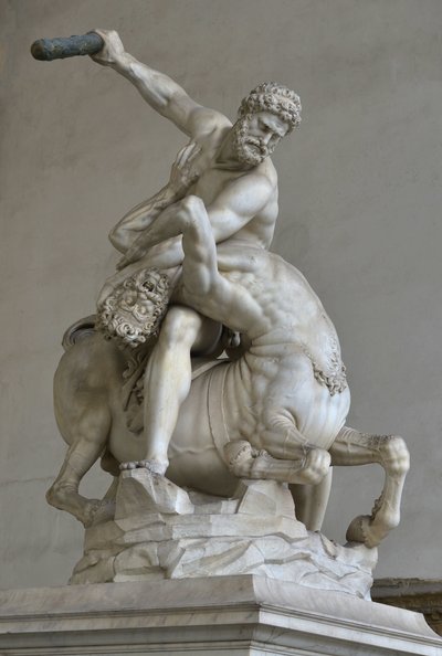 Herkules v boji proti kentaurovi Nessovi od (after) Giambologna