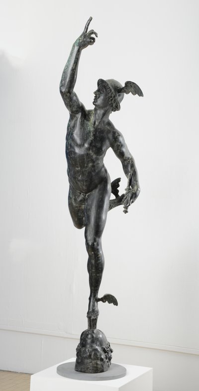 Merkur (bronz) od (after) Giambologna