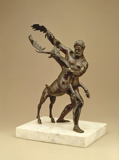 Hercules a Arcadian Stag (bronz) od Giambologna