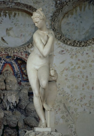 Venuše vystupující z koupele, 1573 (mramor) od Giambologna