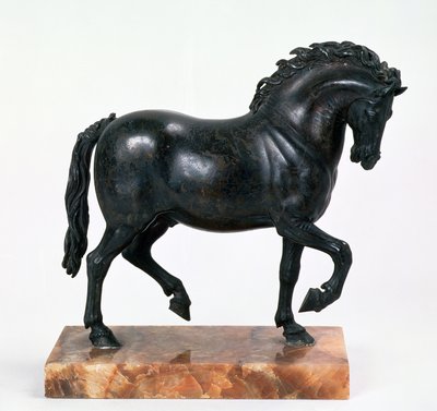 Kráčející kůň (bronz) od Giambologna
