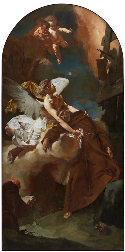 Svatý František z Assisi v extázi, c. 1729. od Giovanni Battista Piazzetta