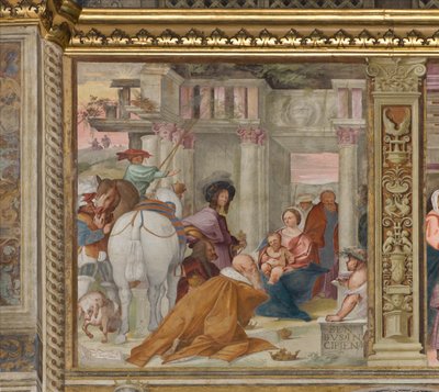 Central Ave, Fifth North Span, Adoration of the Magic, Gian Francesco Journey od Gian Francesco Bembo