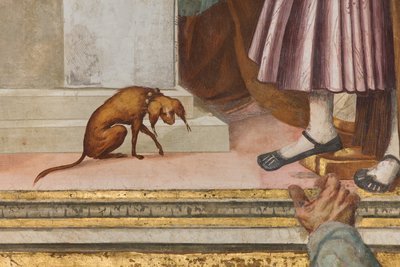 Centrální loď, Páté severní pole, Prezentace do chrámu, Gian Francesco Bembo od Gian Francesco Bembo