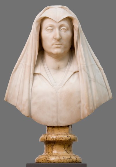 Busta Camilly Barbadori, matky papeže Urbana VIII. Barberiniho, 1619 od Gian Lorenzo Bernini