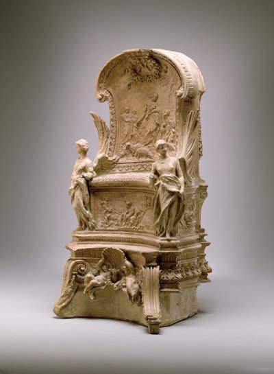 Stolice svatého Petra, 1658 (terakota) od Gian Lorenzo Bernini