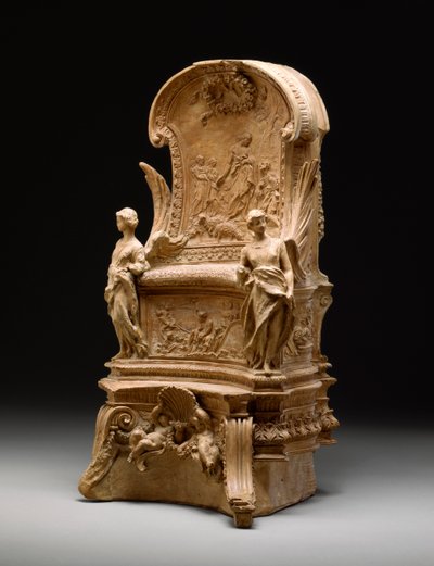 Stolice svatého Petra, 1658 (terakota) od Gian Lorenzo Bernini