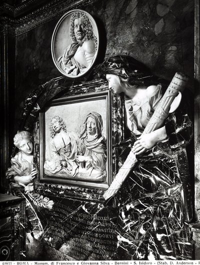 Památník Francesca a Giovanni Silva od Gianlorenza Berniniho, 1663 od Gian Lorenzo Bernini
