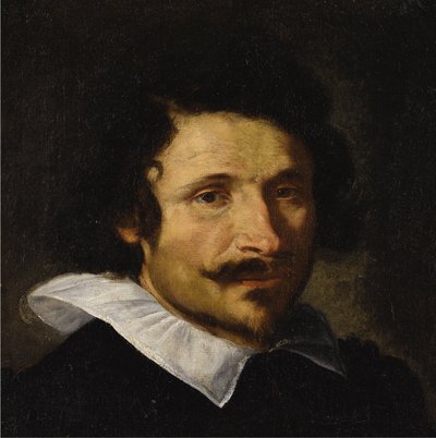 Portrét Pietro da Cortona 1596-1669, c. 1625-1630. od Gian Lorenzo Bernini