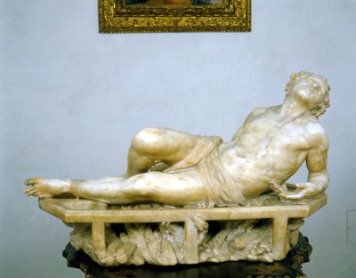 Svatý Vavřinec na roštu, 1617 (mramor) od Gian Lorenzo Bernini