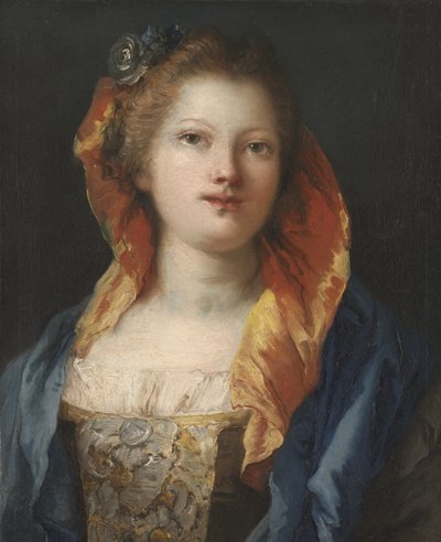 Portrét ženy, 1762-70 od Giovanni Domenico Tiepolo