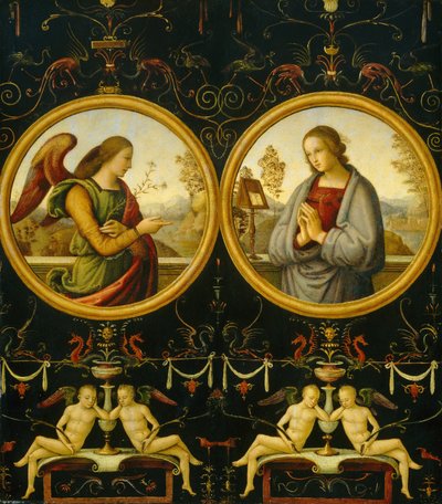 Zvěstování, 15101515. od Giannicola di Paolo