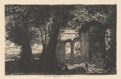 Aux Iles Borromeo [Lake Maggiore] (Na Boromejských ostrovech [Lake Maggiore]) od Giberto Borromeo