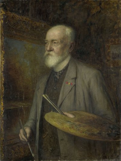 Johannes Gijsbert Vogel (1828-1915), malíř od Gijsbertus Derksen