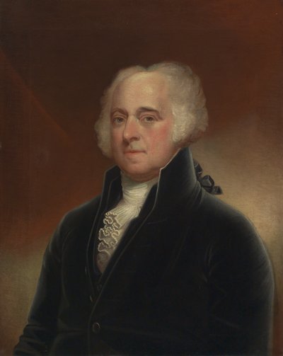 John Adams (1735-1826), asi 1815 (olej na plátně) od Gilbert (after) Stuart