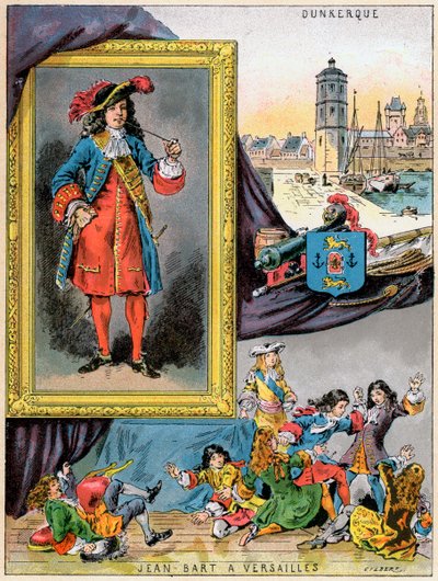 Jean Bart, francouzský námořní velitel a lupič, 1898 od Gilbert